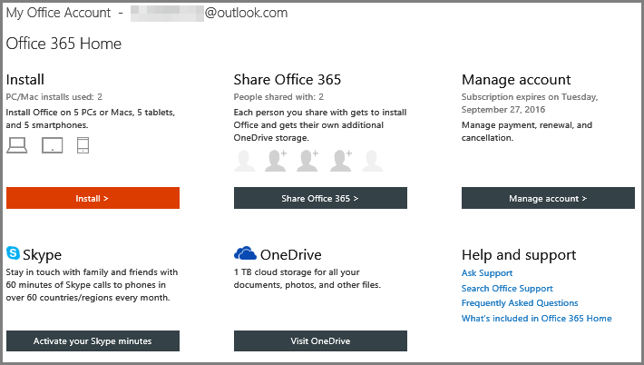 Download and install or reinstall Office 365, Office 2016, or Office 2013  on your PC - Office 365 for Tel-U