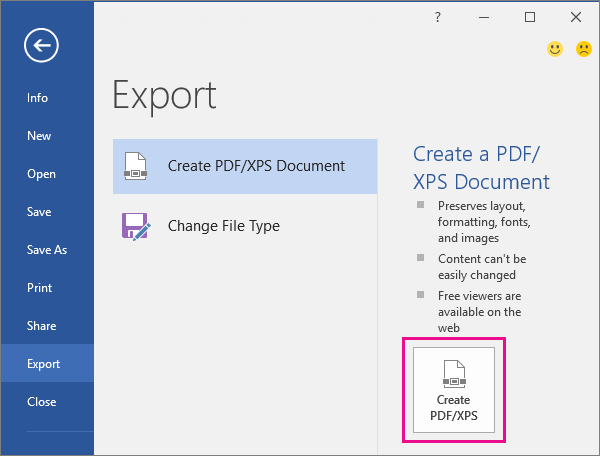 how do you make a pages document into a pdf