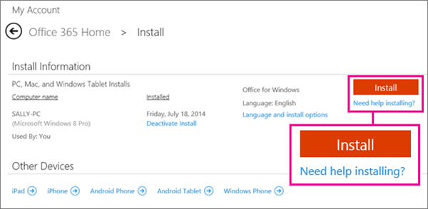 download znd uninstall or reinstall office 365