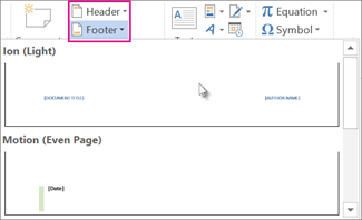 how do you delete header and footer in word