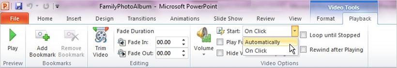 play video in powerpoint presentation