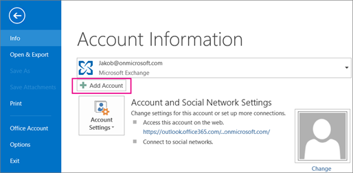 how do i link outlook to my gmail account