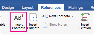 how to add endnote to word mac 2016