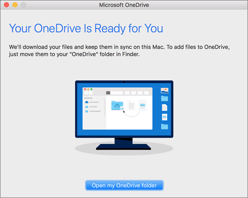 get started with the new onedrive sync client in windows