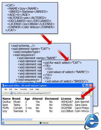 with xml sample document schema XML uninitiated  the Office Support  for