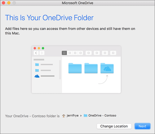 Onedrive for business sync client os x
