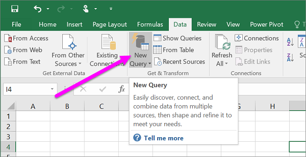 How To: Create Web Query Files For Use With Excel For Mac