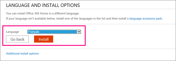 How to Choose or change the language of Office installation : Axima  Corporation