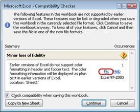 check for compatibility excel mac 2016
