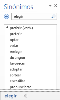 ¿Dónde Está El Diccionario De Sinónimos? - Word