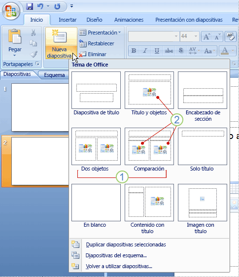 Crear Una Presentación Básica En PowerPoint 2007 - PowerPoint