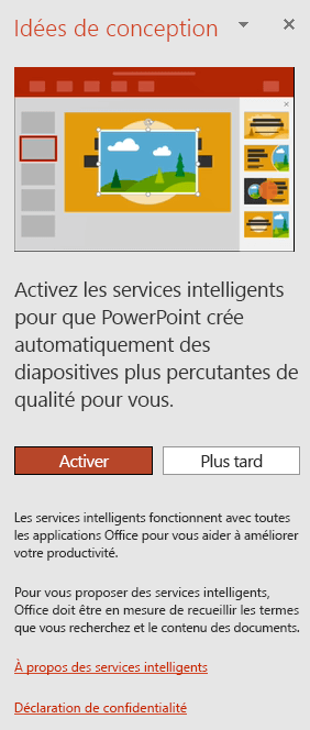 Pr sentation du Concepteur PowerPoint  PowerPoint 