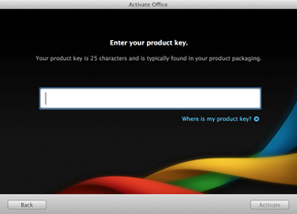 get key for mac 2011
