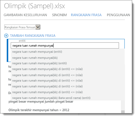 Mengenai Soal & Jawab Rangkaian Frasa dan cara menambahnya 